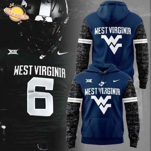 West Virginia Nike Mountainee Football 2024 Hot New Limited Design Hoodie