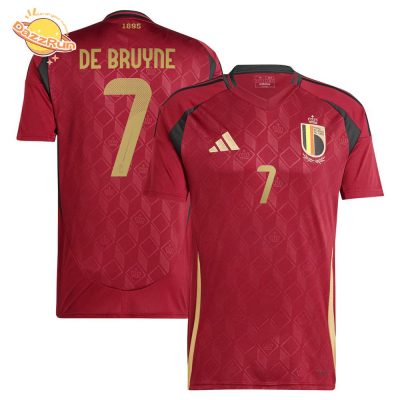 2024 Kevin De Bruyne Belgium Home Jersey