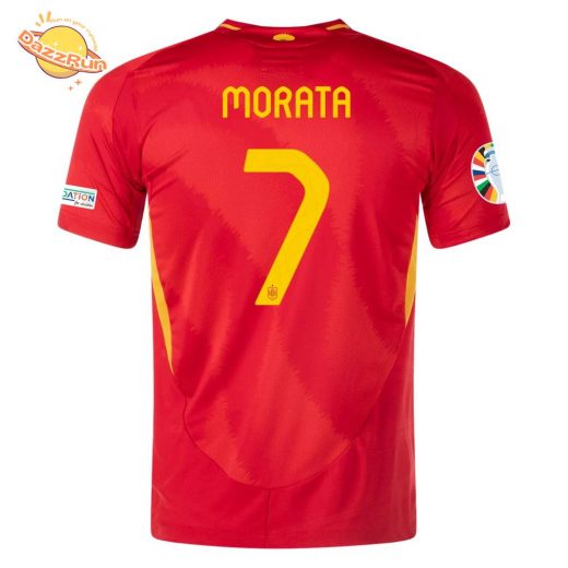 2024  Spain Home Morata Jersey