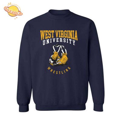 Anthony Carman West Virginia University Wrestling 2024 Special Design Sweatshirt