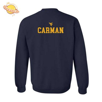 Anthony Carman West Virginia University Wrestling 2024 Special Design Sweatshirt