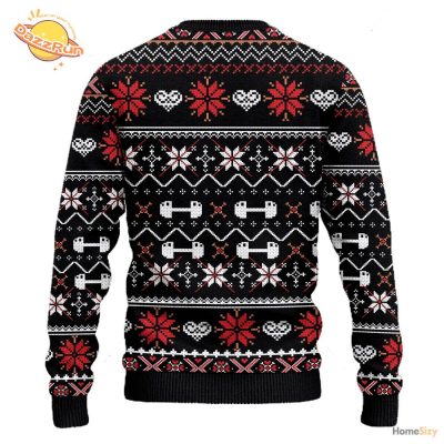 woo image2F2024 10 162FBrodolf The Red Nose Gainzdeer Gym 2024 Ugly Christmas Sweater 2