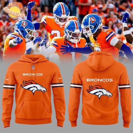 Broncos Hot Version Limited Edition Denver 2024 Orange Hoodie