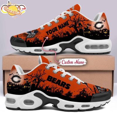 Custom Name Chicago Bears Halloween 2024 Air Max Plus Shoes – NFL Spooky Style