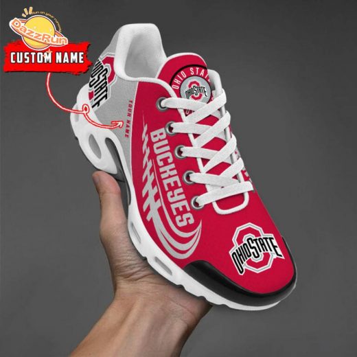 Custom Name Ohio State Buckeyes Tn Air Max Shoes – Personalized College Gear