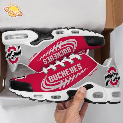 Custom Name Ohio State Buckeyes Tn Air Max Shoes – Personalized College Gear