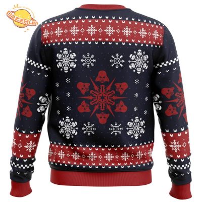 woo image2F2024 10 162FEmprire Snowflakes Vs Star Wars Ugly New Design Sweater 2024 Christmas 2