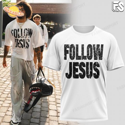 Follow Jesus White T-Shirt 2024