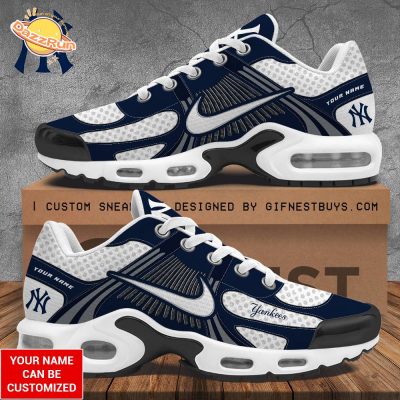 New York Yankees Personalized Air Max Limited Edition Sneakers – MLB Team Spirit