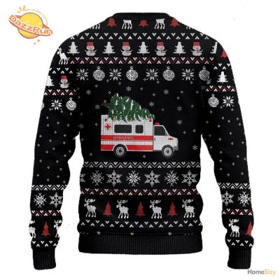 woo image2F2024 10 162FParamedic Hospital Ambulance Ugly Sweater 2024 Christmas 2