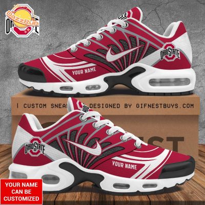 Personalized Ohio State Buckeyes Football Air Max Shoes – Custom College Team Gear