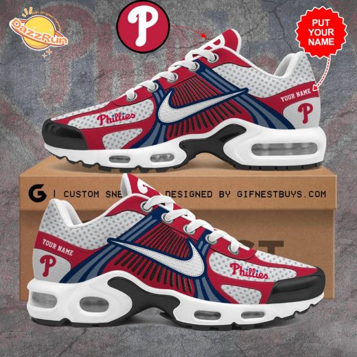 Personalized Philadelphia Phillies Air Max Limited Edition Sneakers – Custom MLB Gear