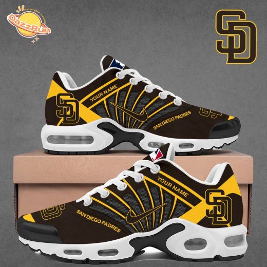 San Diego Padres 2024 Custom Name Air Max Shoes – Special Edition MLB Gear