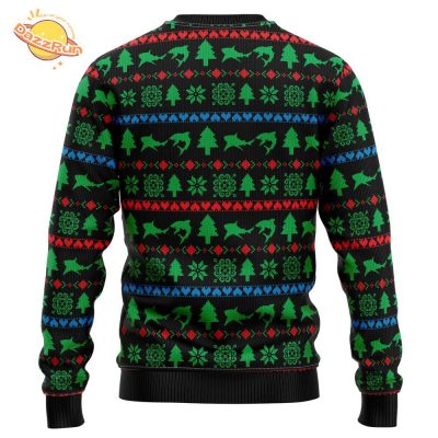 woo image2F2024 10 162FSanta Riding Shark Ugly 2024 Christmas Unisex Sweater 2