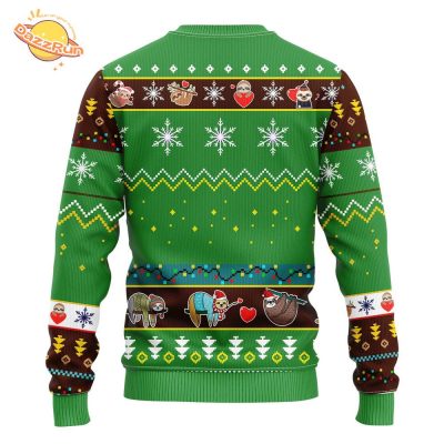 woo image2F2024 10 162FSloth Cute Noel Christmas Green Ugly Sweater 2024 Christmas 2