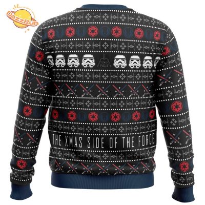 woo image2F2024 10 162FStar Wars The Xmas Side Of The Force 2024 Ugly Christmas Sweater 2