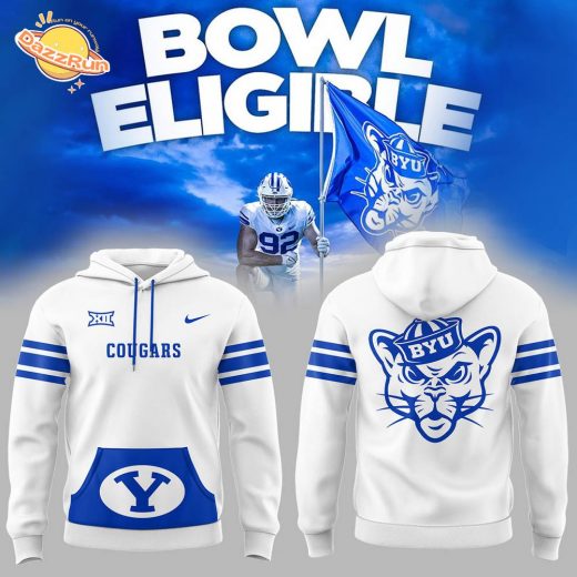 Byu Cougars Ncaa Limited Version White Hoodie 2024