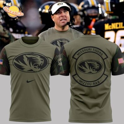 Missouri Tigers Veterans 2024 Football Tshirt