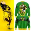 Oregon Football Ducks Cancer Flight Heroes Hot Design 2024 Yellow Sweatshirt