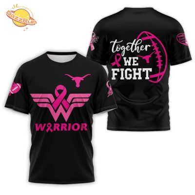 Warrior Together We Fight Cancer Black Tshirt New Design 2024