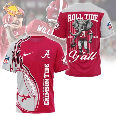 Ala Bama Crimson Tide Roll Tide Y’all Premium T-shirt 2023 Limited Edition – Authentic College Football Gear