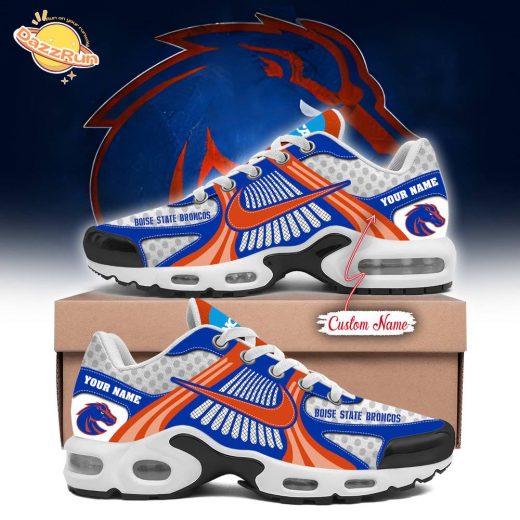 Boise State Football Custom Air Max Sport Shoes | Unique Athletic Footwear