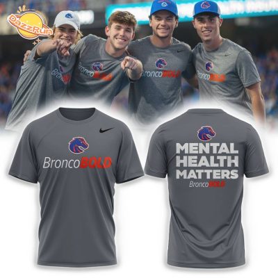 Broncobold Mental Health Matters Hoodie Limited Edition 2024 – Support Mental Health Awareness