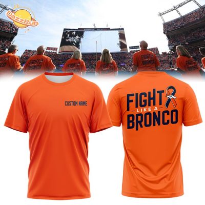 Flight Like A Bronco Denver Broncos Custom Name 2024 Limited T-shirt – Personalized NFL Gear