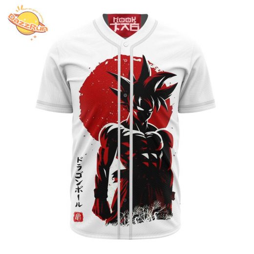 Goku Baseball Jersey | Dragon Ball Z Baseball Jersey | Stylish Anime Fan Apparel