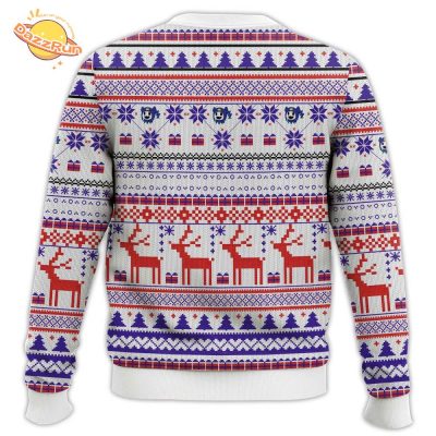 Hee-Ho, Jack Frost Shin Megami Tensei Ugly Sweater – Gaming Holiday Wear