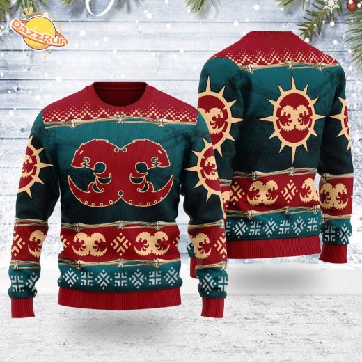 Hive Fleet Behemoth Iconic Ugly Christmas Sweater – Sci-Fi Holiday Attire