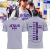 Jesus Won TCU Football 2024 White Shirt – Faith-Inspired College Sportswear