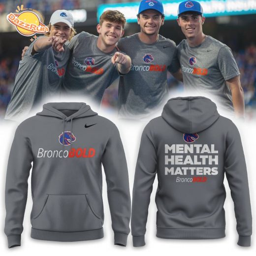 Broncobold Mental Health Matters Hoodie Limited Edition 2024