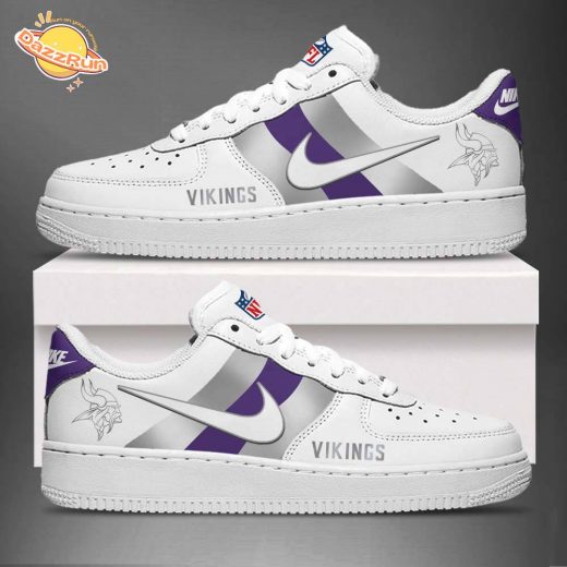 Minnesota Vikings Air Force 1 Nike New Design Premium Shoes | High-Quality Sports Footwear