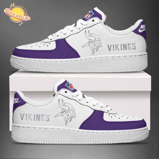 Minnesota Vikings Air Force 1 Nike Sneaker 2024 Shoes | Stylish NFL Fan Footwear