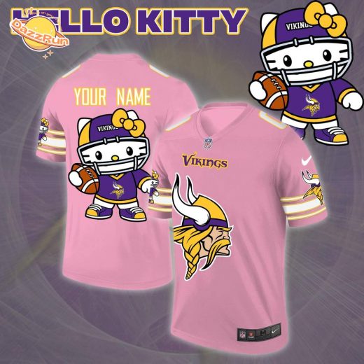 Minnesota Vikings X Hello Kitty Jersey 2024 | Limited Edition Fan Merchandise