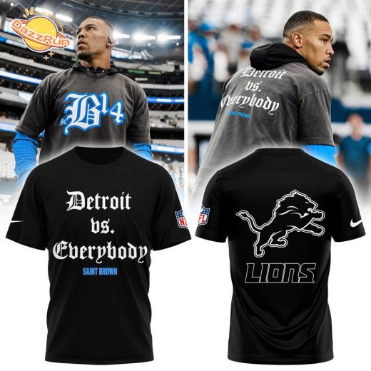 Nike Detroit Lions Vs Everybody Hoodie 2024 – Official NFL Fan Apparel