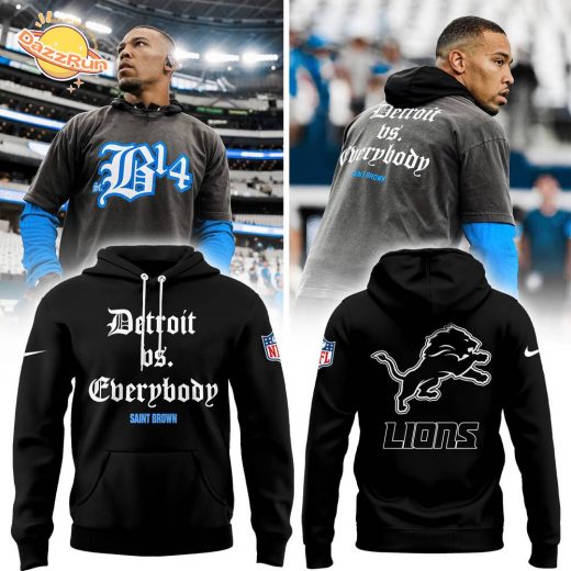 Nike Detroit Lions Vs Everybody Hoodie 2024