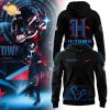 Houstan Texas Town Black Red 2024 Hot Design Hoodie