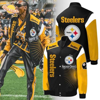 Pittsburgh Steelers Vs Snoop Dog Hot Limited 2024 Baseball Jacket | Exclusive Fan Gear for Game Day