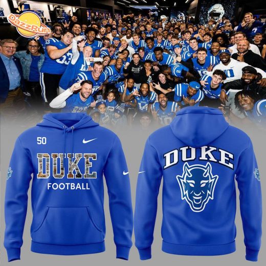 Duke X Nike Football Hoodie New Design 2024