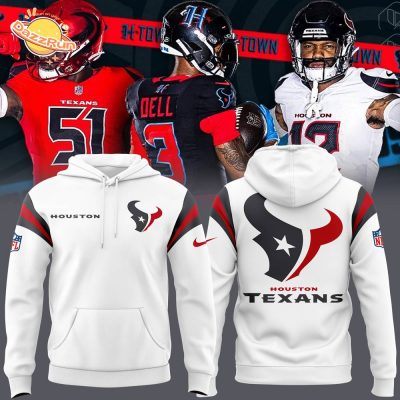 Houston Texans X Nike White Hoodie 2024 Limited Edition