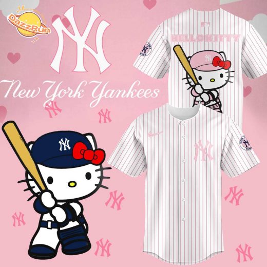 Limited Edition New York Yankees x Hello Kitty Night Jersey – 2024