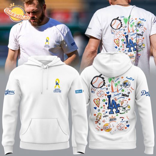 Los Angeles Dodgers UCLA Health Hoodie – Childhood Cancer Awareness Night