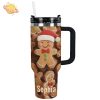 Glossy Tumbler Personalized Merry Christmas | Custom Drinkware