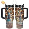 Glossy Tumbler Happy Christmas | Classic Holiday Cheer