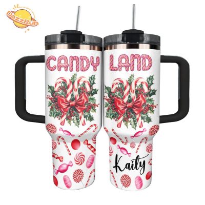 Glossy Tumbler Personalized Holiday Sweets | Sweet Treats Gifts