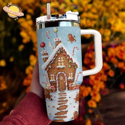 Tumbler Gingerbread Wonderland | Gingerbread Themed Gifts