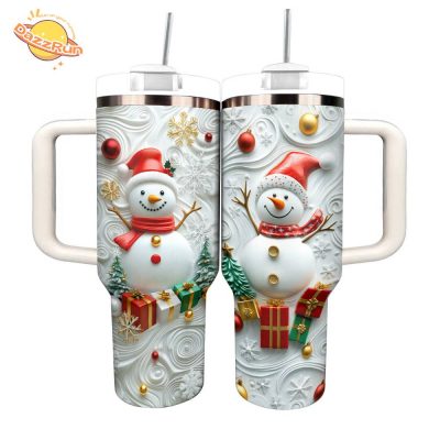 Tumbler Winter Wonderland Snowman | Cozy Winter Decor