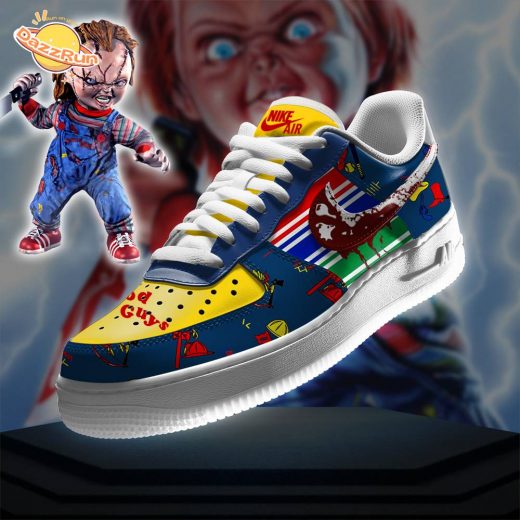 Child’s Play Doll Air Force 1 Sneakers – Collectible Horror Edition